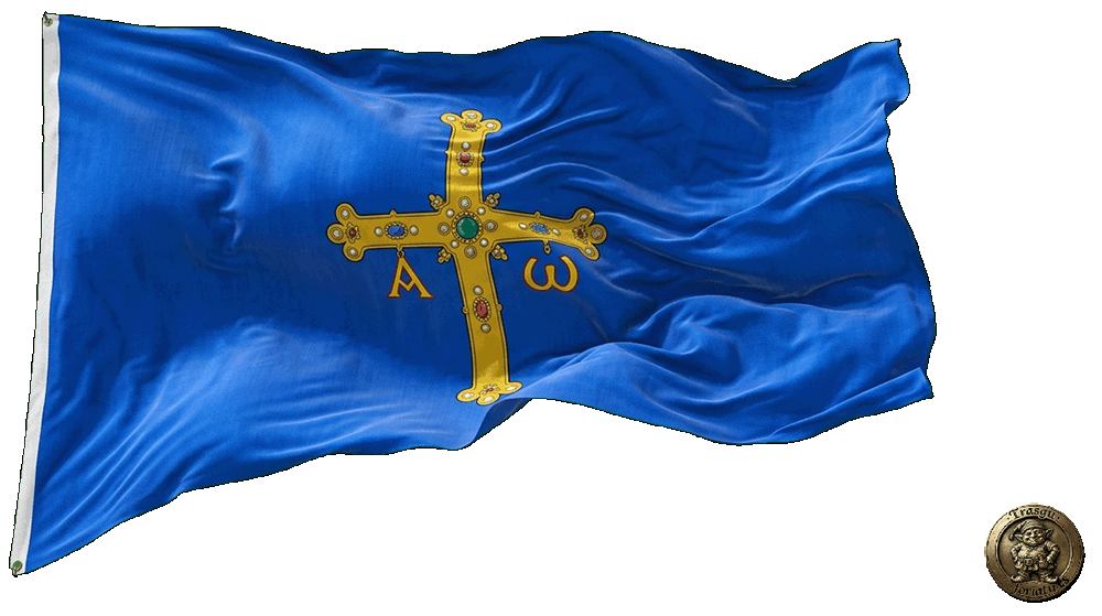 bandera de Asturias