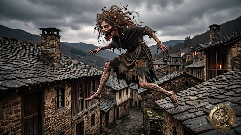 La Zamparrampa personaje mitologico delimaginario Asturiano