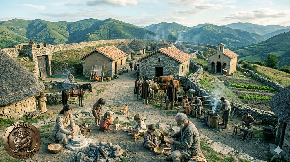 Trasgu Foriatu - Historia de la entrada de los Visigodos en Asturias