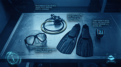 Material de buceo